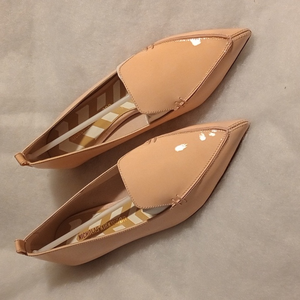 NIB Nicholas Kirkwood Pink Flats